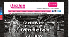 Desktop Screenshot of edgygirlfit.com